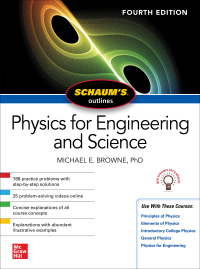 Cover image: Schaum's Outline of Physics for Engineering and Science 4th edition 9781260453836