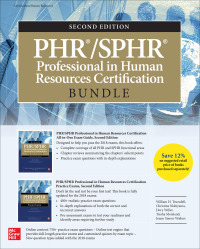 表紙画像: PHR/SPHR Professional in Human Resources Certification Bundle, Second Edition 2nd edition 9781260454611