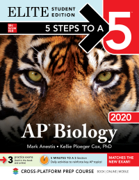 Imagen de portada: 5 Steps to a 5: AP Biology 2020 Elite Student Edition 1st edition 9781260455007