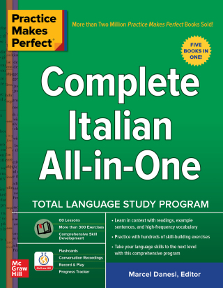 Cover image: Practice Makes Perfect: Complete Italian All-in-One 1st edition 9781260455120