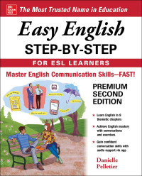 Imagen de portada: Easy English Step-by-Step for ESL Learners, Second Edition 2nd edition 9781260455182