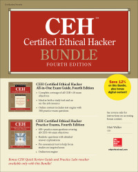 Imagen de portada: CEH Certified Ethical Hacker Bundle 4th edition 9781260455267