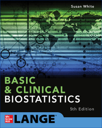 Cover image: Basic & Clinical Biostatistics 5th edition 9781260455366