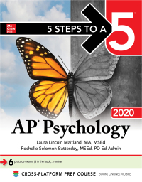 Cover image: 5 Steps to a 5: AP Psychology 2020 1st edition 9781260455854