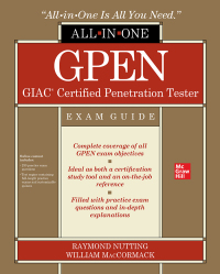 Cover image: GPEN GIAC Certified Penetration Tester All-in-One Exam Guide 1st edition 9781260456745