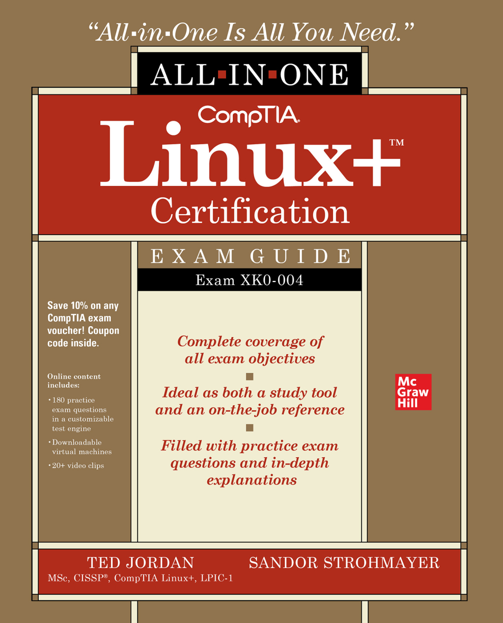 CompTIA Linux+ Certification All-in-One Exam Guide: Exam XK0-004 1st Edition
    Newer Edition Available