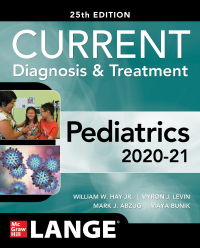 Imagen de portada: CURRENT Diagnosis and Treatment Pediatrics 25th edition 9781260457827