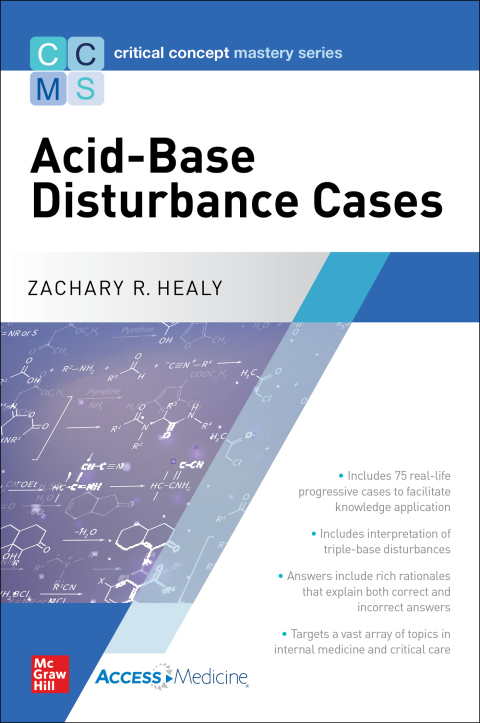 Critical Concept Mastery Series: Acid-Base Disturbance Cases, 1st Edition - FULL INSTANT DOWNLOAD | PDF DOCX EPUB