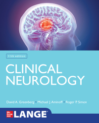 Cover image: Lange Clinical Neurology 11th edition 9781260458350