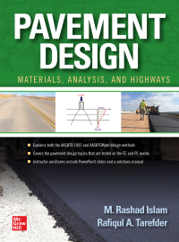 Omslagafbeelding: Pavement Design: Materials, Analysis, and Highways 1st edition 9781260458916