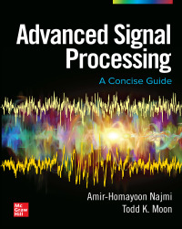 Cover image: Advanced Signal Processing: A Concise Guide 1st edition 9781260458930