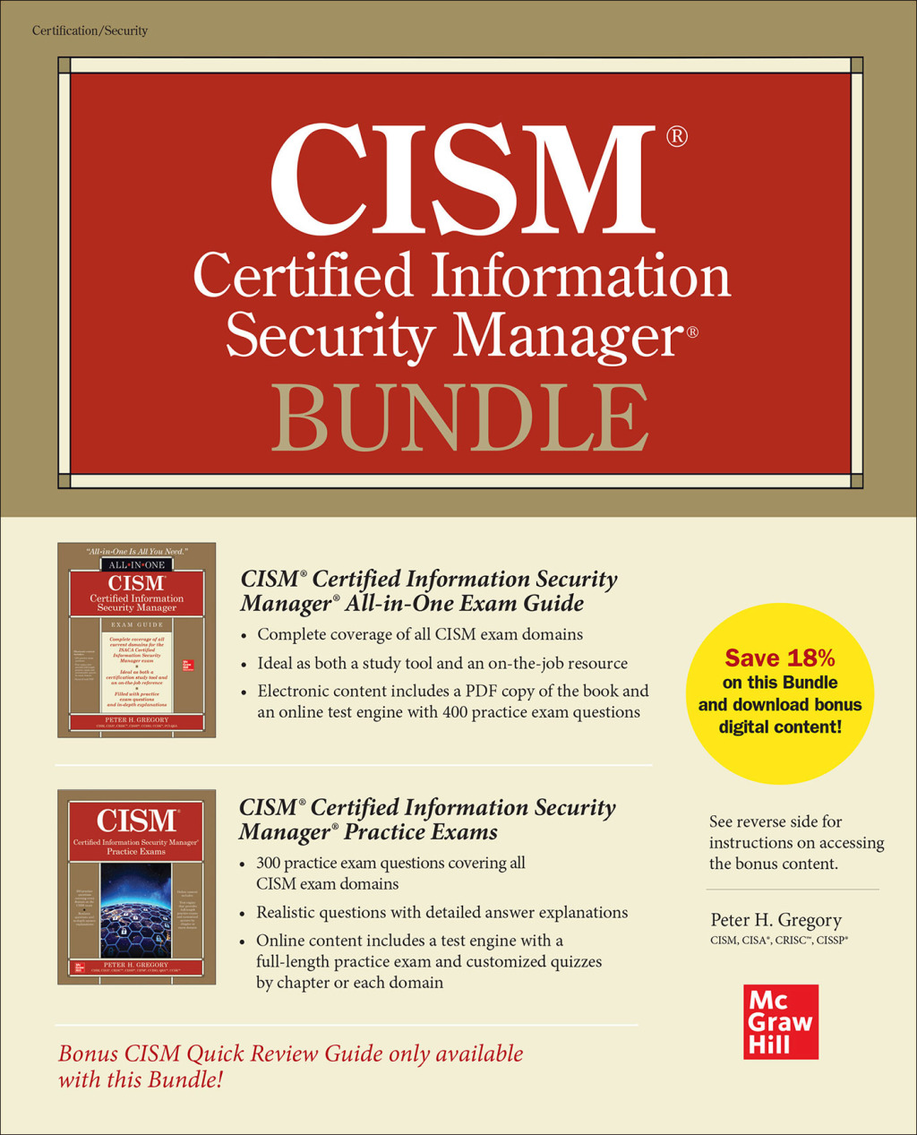 CISM Certified Information Security Manager Bundle 1st Edition