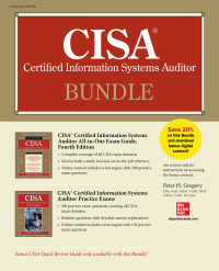 Omslagafbeelding: CISA Certified Information Systems Auditor Bundle 1st edition 9781260459869