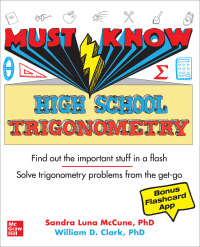 Cover image: Must Know High School Trigonometry 1st edition 9781260459883