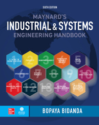 Cover image: Maynard's Industrial and Systems Engineering Handbook 6th edition 9781260461565