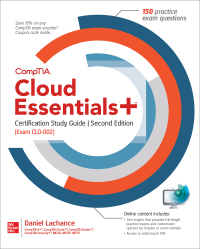 Cover image: CompTIA Cloud Essentials  Certification Study Guide (Exam CLO-002) 2nd edition 9781260461787