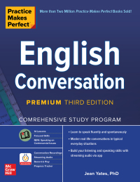 Cover image: Practice Makes Perfect: English Conversation, Premium Edition 3rd edition 9781260462166