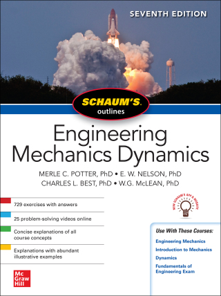 Cover image: Schaum's Outline of Engineering Mechanics Dynamics 7th edition 9781260462869