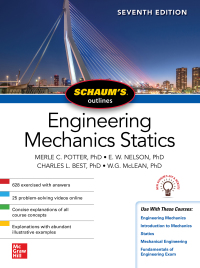 Cover image: Schaum's Outline of Engineering Mechanics: Statics, Seventh Edition 7th edition 9781260462883
