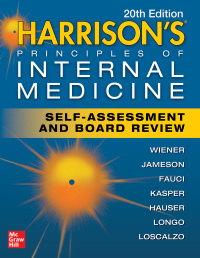 Cover image: Harrison's Principles of Internal Medicine Self-Assessment and Board Review 20th edition 9781260463040