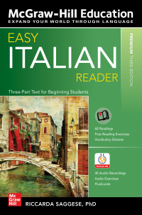 صورة الغلاف: Easy Italian Reader, Premium Third Edition 3rd edition 9781260463644