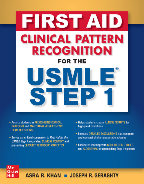 First Aid Clinical Pattern Recognition for the USMLE Step 1, 1st Edition - FULL INSTANT DOWNLOAD | PDF DOCX EPUB