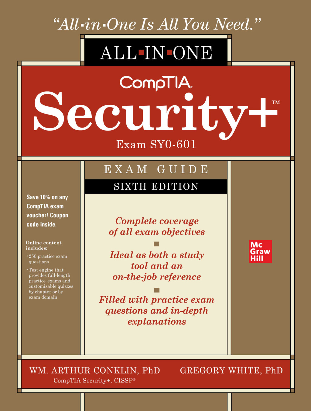 CompTIA Security+  All-in-One Exam Guide (Exam SY0-601) 6th Edition