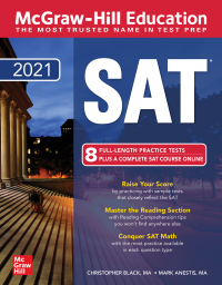 Cover image: McGraw-Hill Education SAT 2021 1st edition 9781260464160