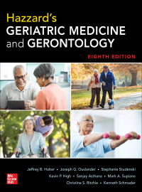 Cover image: Hazzard's Geriatric Medicine and Gerontology, Eighth Edition 8th edition 9781260464450