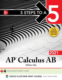 Cover image: 5 Steps to a 5: AP Calculus AB 2021 1st edition 9781260464641