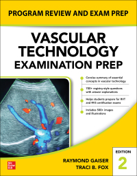 Cover image: Vascular Technology Examination PREP, Second Edition 2nd edition 9781260467611