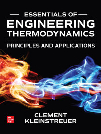 Cover image: Essentials of Engineering Thermodynamics 1st edition 9781260467802