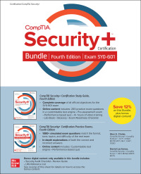 Imagen de portada: CompTIA Security+ Certification Bundle, Fourth Edition (Exam SY0-601) 4th edition 9781260467994