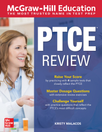 Cover image: McGraw-Hill Education PTCE Review 1st edition 9781260470055