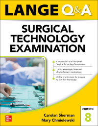 Titelbild: LANGE Q&A Surgical Technology Examination 8th edition 9781260470246