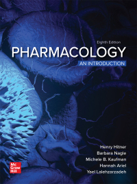 Cover image: Pharmacology: An Introduction 8th edition 9781260021820
