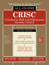 Cover image: CRISC Certified in Risk and Information Systems Control All-in-One Exam Guide 2nd edition 9781260473339