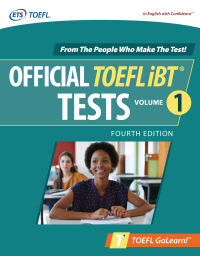 Cover image: Official TOEFL iBT Tests Volume 1 4th edition 9781260473490