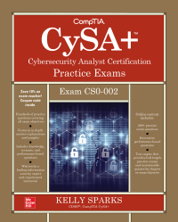 Cover image: CompTIA CySA+ Cybersecurity Analyst Certification Practice Exams (Exam CS0-002) 2nd edition 9781260473636