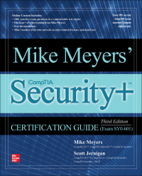 Cover image: Mike Meyers' CompTIA Security  Certification Guide (Exam SY0-601) 3rd edition 9781260473698