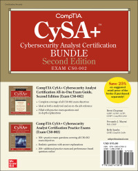 Cover image: CompTIA CySA+ Cybersecurity Analyst Certification Bundle (Exam CS0-002) 2nd edition 9781260473810