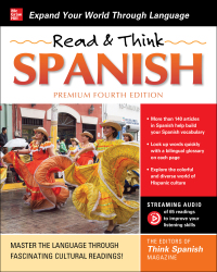 Imagen de portada: Read & Think Spanish, Premium Fourth Edition 4th edition 9781260474596