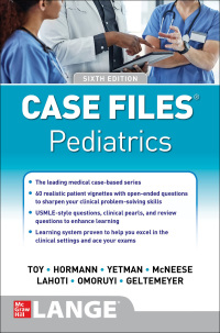 Imagen de portada: Case Files Pediatrics 6th edition 9781260474954