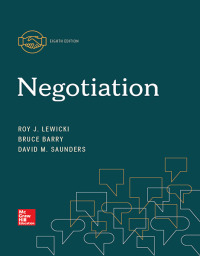 Cover image: Negotiation 8th edition 9781260043648