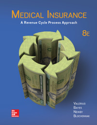Cover image: Medical Insurance: A Revenue Cycle Process Approach 8th edition 9781259608551