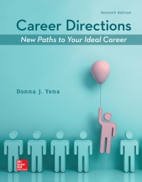 Cover image: Career Directions: New Paths to Your Ideal Career 7th edition 9781259712371