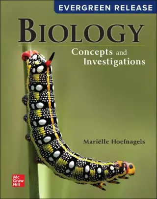 Cover image: Biology: Concepts and Investigations: 2024 Release 9781260259049