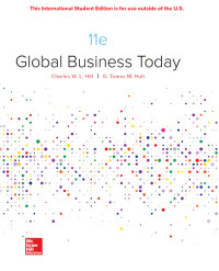 Imagen de portada: Global Business Today 11th edition 9781260565812