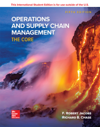 Imagen de portada: Operations and Supply Chain Management: The Core 5th edition 9781260547627