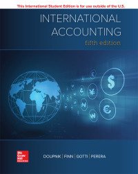 Titelbild: International Accounting 5th edition 9781260547986